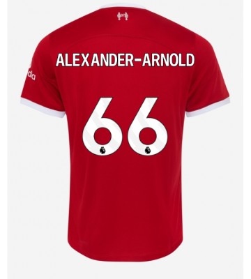 Liverpool Alexander-Arnold #66 Primera Equipación 2023-24 Manga Corta